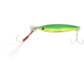Major Craft JPTG-32g Metal Jigpara Fishing Lure, Tungsten, 1.1 oz (32 g), #11 Green Gold
