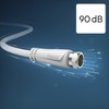 TV Aerial Cable Satellite Cable 3 m with F-Connector to