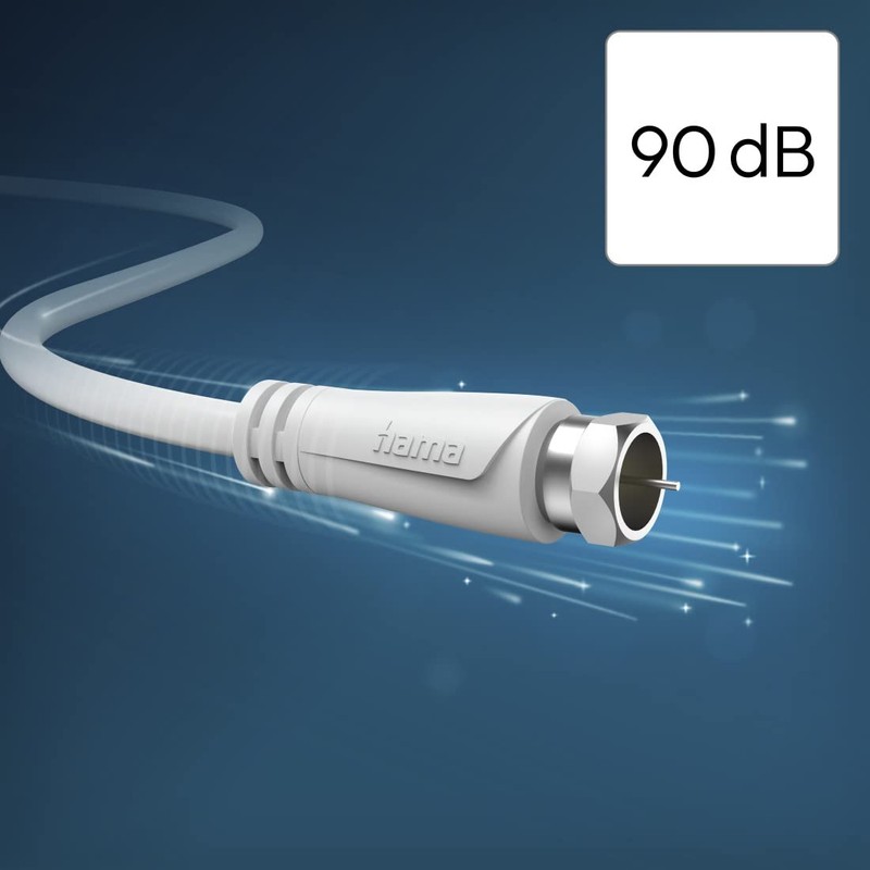 TV Aerial Cable Satellite Cable 3 m with F-Connector to