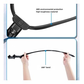 Twaxl Hanging Neck Bracket Fixed Collar for DJI Action 2 / Gopro Hero10