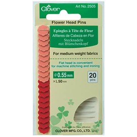 Flower Head Pins 20/Pkg/Sold as a pack of 3