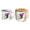 Trötsch Der kleine Maulwurf Emailletasse Wintertasse: Kaffeetasse Teetasse Geschenkidee Geschenk