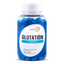 Glutation + Omega 3 Natgel 90 Softgels De 700 Mg Sin sabor