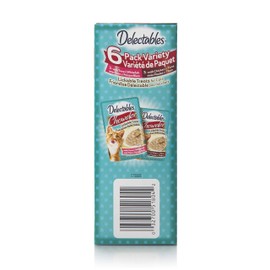 Hartz Delectables Stew Lickable Wet Cat Treats - Chicken, Tuna & Whitefish