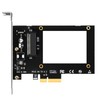 GLOTRENDS PU11 U.2 to PCIe 4.0 X4 Adapter for 2.5