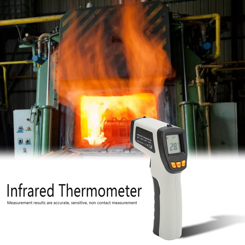 XRCLIF‑420E Digital Infrared Thermometer Non Contact Thermometer High Accuracy Temperature
