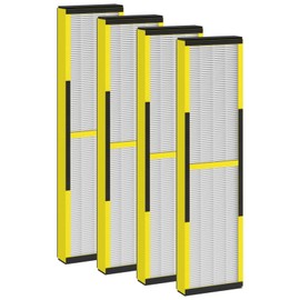 4 Pack FLT4825 HEPA Filter B Replacement Fit for Germ Guardian Air Puri-fier AC4825 AC4300 AC4800 AC4900 AC4850, AC4825E Replacement Filter Fit for Germ Guardian Air Puri-fier Filter Replacement