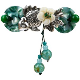 Vintage Metal Hair Clips Retro French Hair Barrettes Flower Fish Hair Clip Hair Pins for Women