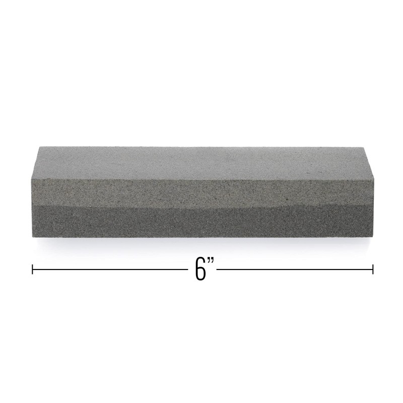 6" Dual Grit Knife Blade Sharpener Sharpening Stone, 120/240 Grit