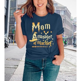 Women Funny Mom T Shirt Manager Shirt Mom Life Tee Fantastic Mama Shirt Magic Mom Shirt Mothers Day Tee Tops