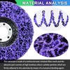 WelderElite 12-Pack Paint Stripper Discs for Angle Grinder, 4-1/2" x