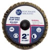 Benchmark Abrasives 2" Quick Change Roloc Zirconia Flap Discs -