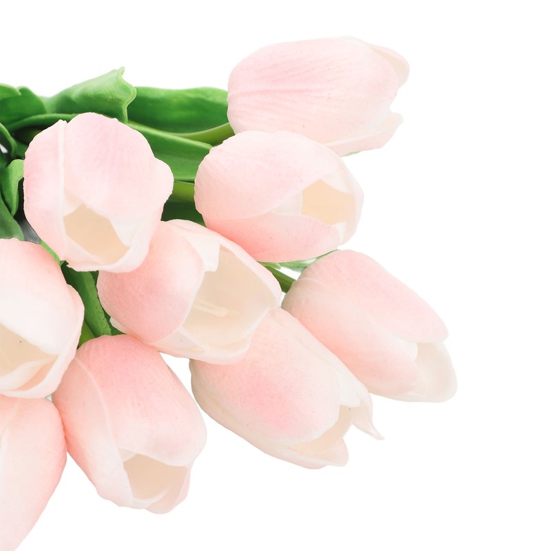 10pcs Artificial Tulip Flowers High Simulation Flowers Decor for Living