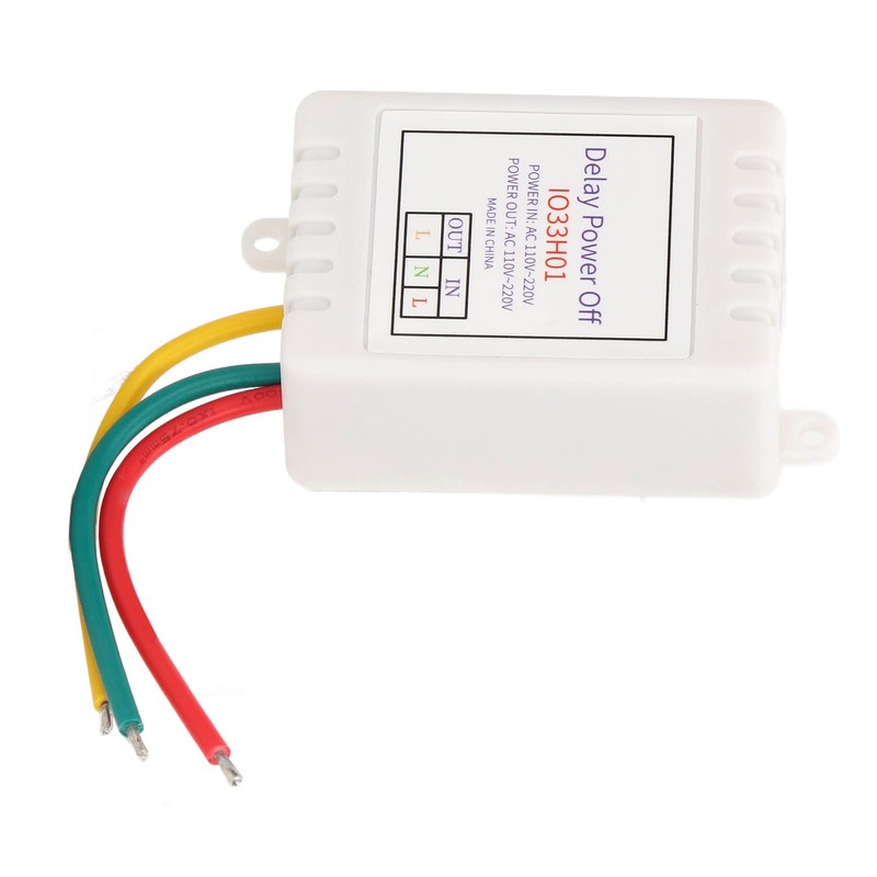 Fdit Delay Timer, Relay Switch Wide Application Various Modes 110V‑220V
