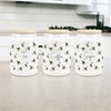 Purely Home Scattered Bees Ceramic Decaf Tea Storage Canister -