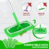 ZEHRAI 6 Pack Reusable Microfiber Mop Pads Compatible with Swiffer