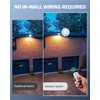 DEWENWILS Outdoor Indoor Wireless Light Switch and Receiver Kit, 15A/1800W,