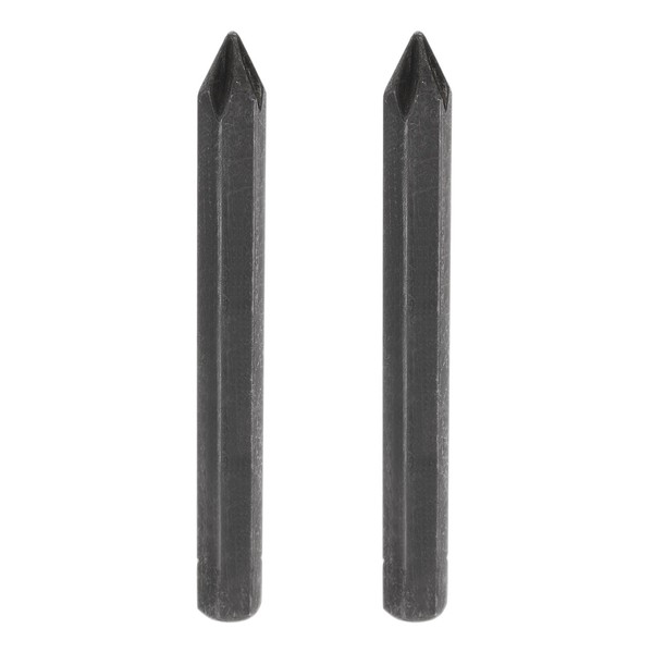 HARFINGTON 2pcs PH1 Phillips Screwdriver Bit 5/16" Hex Shank 80mm/3.15"