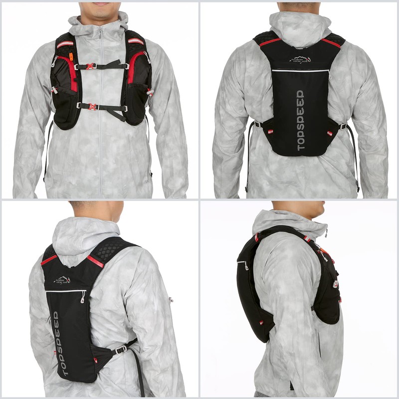 Lixada Hydration Backpack Hydration Pack Lightweight 5L Large Capacity Riding