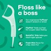 Plackers Micro Line Dental Floss Picks, Fold-Out FlipPick, Tuffloss, Easy