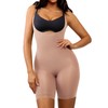 SHAPELLX One Piece Bodysuit for Women Tummy Control Back Support