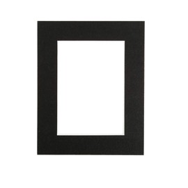 Nicola Spring Picture Photo Mount - to Fit Frame Size 8 x 10 for Image Size 5 x 7 - Black