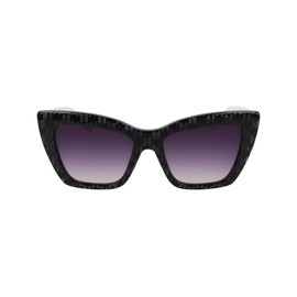 KARL LAGERFELD Women's Sunglasses, black / white
