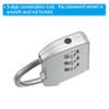 PATIKIL Cable de Seguridad de Acero con Cerradura de Combinación