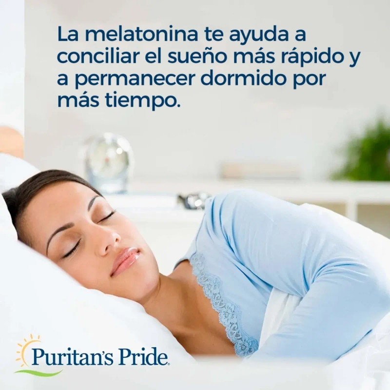 Melatonina 10 mg Rápida Acción | 120 Tabletas Neutras | Sueño