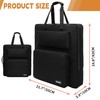 Solar Panel Travel Bag, Padded Portable Solar Panel Storage Bag