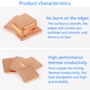 NewZoll Copper Heatsinks Shim 4 Sizes 15 x 15mm 20