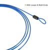 TOP-VIGOR 2Pcs Security Steel Cable, 2.5mm x 1m / 3.28ft