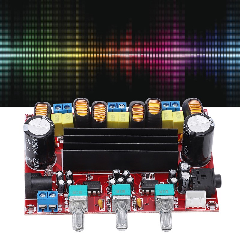 Digital Power Amplifier Board XHM139 TPA3116D2 2x50W+100W 2.1 Channel Power