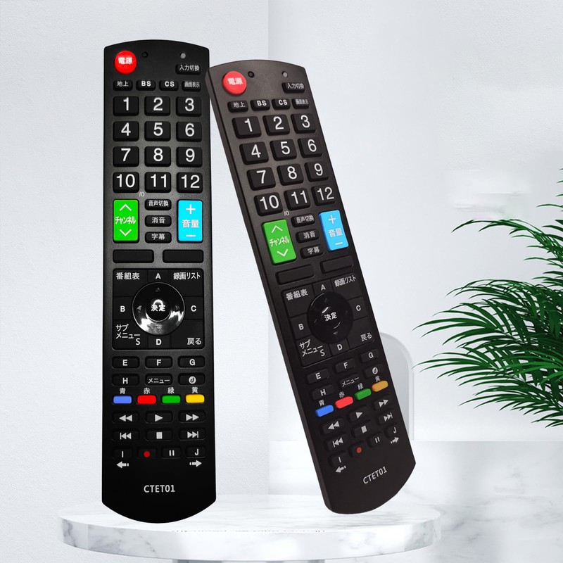 TV Remote Control CTET01