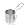 Cabilock Hot Pot Mesh Net Colander Practical Hanging Strainer for