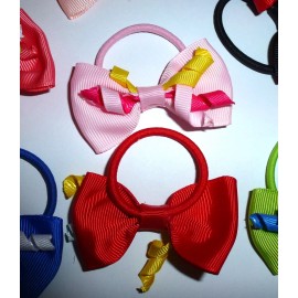 VintageScarfbows 20 PCS 3" Boutique Hair Bows Clips ponytail Accessories For Girls Toddlers Kids