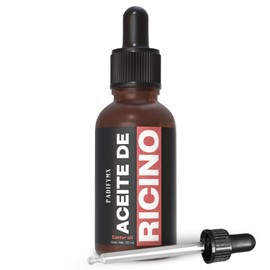 Aceite de Ricino 100% Puro y Natural – Prensado en Frío – 50 ml – Fortalece Pestañas, Cejas, Cabello y Uñas – Hidratación Profunda para la Piel – Vegano y Libre de Parabenos –Padifymx