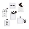 Power Switch Sticker, Cute, Wall Sticker, Panda, Cat, Wallpaper, Decoration,