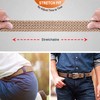 Mesh Belts Bulliant Men's Solid Color Elastic Belt Braided Stretch