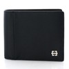 ESQUIRE 대구백화점 에스콰이아로고 포인트 반지갑205(EOESPN205BK) Daegu Department Store Esquire Logo Point Wallet 205 (EOESPN205BK)