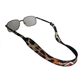 WrApz Leopard Skin Print Neoprene Floating Glasses Retaining Strap