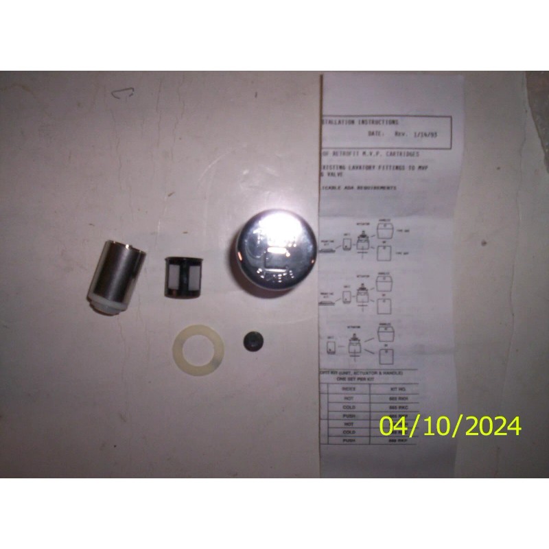 Chicago Faucet 669 RKCCP Metering Valve Kit, COLD Handle