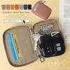 Liz Days Women's Key Case, Genuine Leather, Compatible with Smart