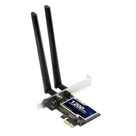 AC1200 Tarjeta WiFi PCIe para PC de computadora con Bluetooth 5.1, adaptador de red inalámbrico de doble banda, 2.4 GHz y 5 GHz, 2 antenas de alta ganancia, para juegos y transmisión, compatible con
