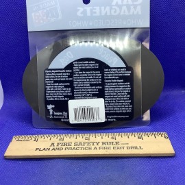 Imagine happy howl- idays , Car Magnet, 4” x 6” S3