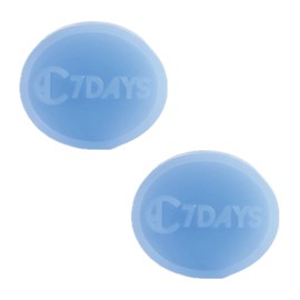 CDH7DAYS EWG VERIFIED VEGAN BAR SOAP/HANDMADE (MADE IN KOREA) Natural Body Soap Bar, Plant-Based, Handmade SOFT MILKY SOAP (Recommendation for MOTHER) (2, BLUE)