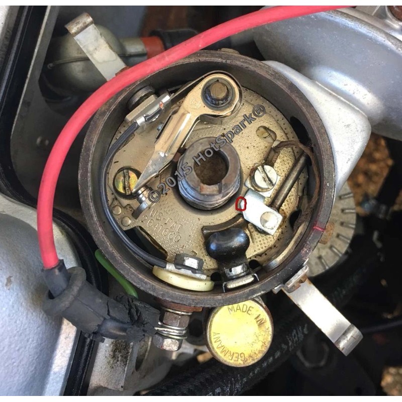 HotSpark Electronic Ignition Kit for 6-Cyl Bosch w/ 2-pc, Right-Pivoting