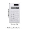 Solar Desktop Calculator, 12 Digit Standard LCD Display Calculator Portable