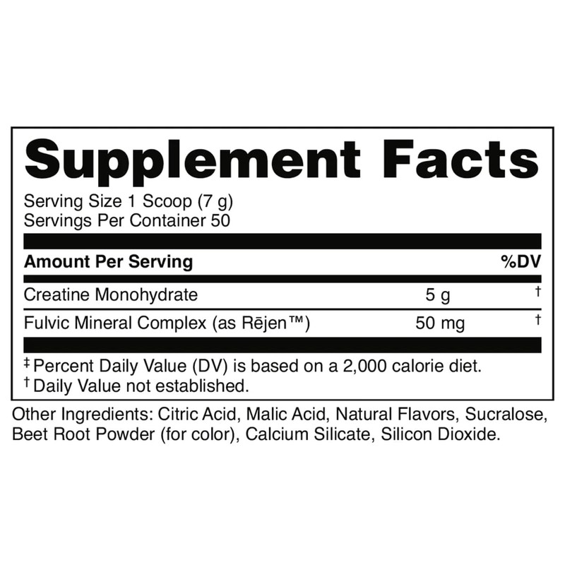 Bucked Up Fruit Punch Creatine for Women and Men -