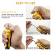 Utoolmart Multi-Bit Stubby Screwdriver, Adjustable Length and Reversible Dual End,